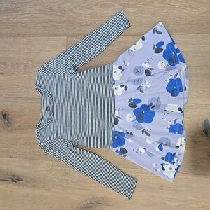 Tea Collection Girls sz 3 Long-sleeved Dress